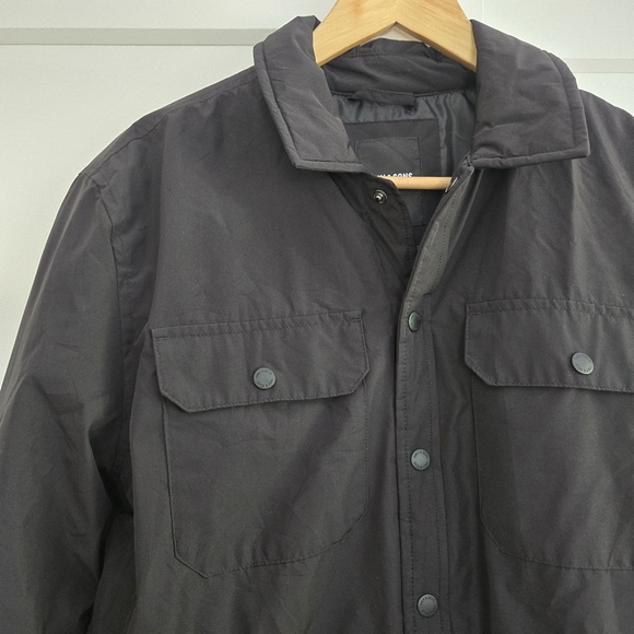Only & Sons Men's Black Button Up Medium Jacket - Picture 3 of 12